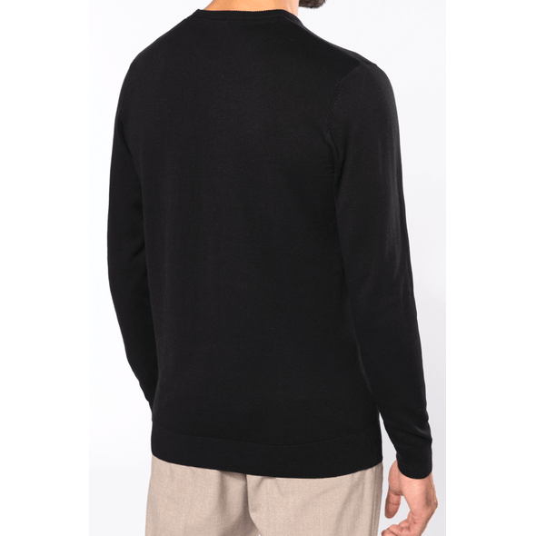 Kariban | Męski sweter z okrągłym dekoltem